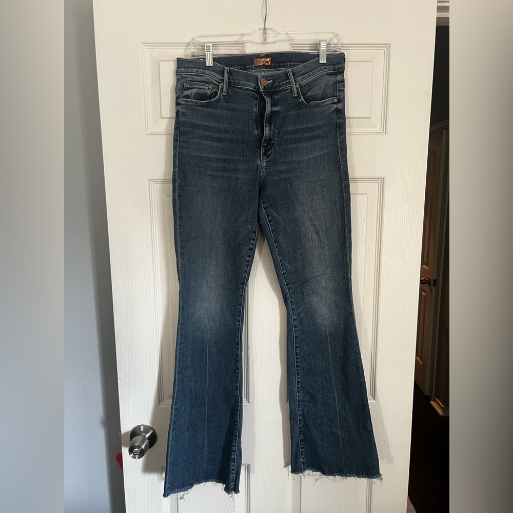 MOTHER jeans, the weekender fray